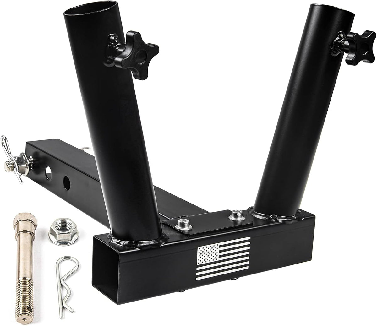 Universal Hitch Flagpole Holder with 2” Hitch Receiver V557951