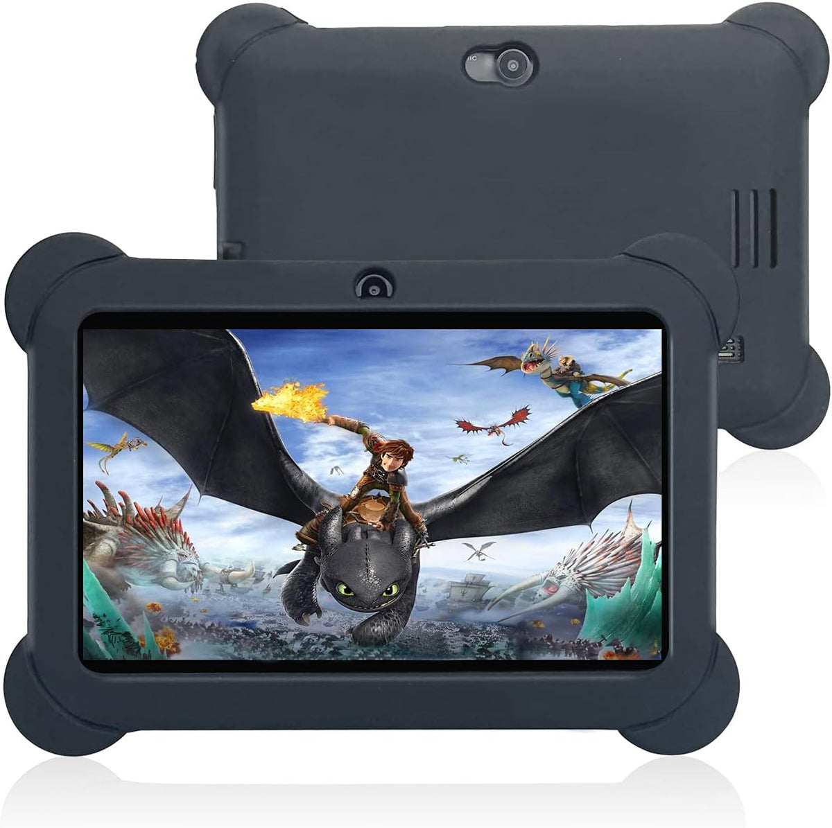 Pink Kids Android Tablet 16GB 1GB RAM Wi-Fi Bluetooth Pack of 2 N7784