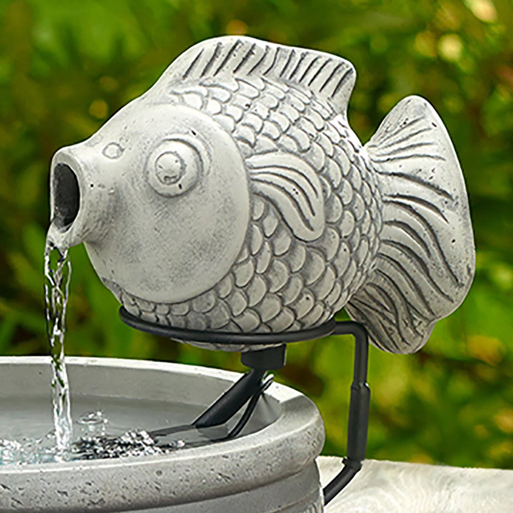 Solar Fish Fountain I8937