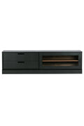Black Pine Rectangular TV Unit G448219