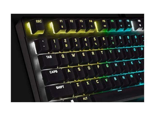 Mechanical Gaming Keyboard with Cherry MX Low Profile Speed Keyswitches K22042