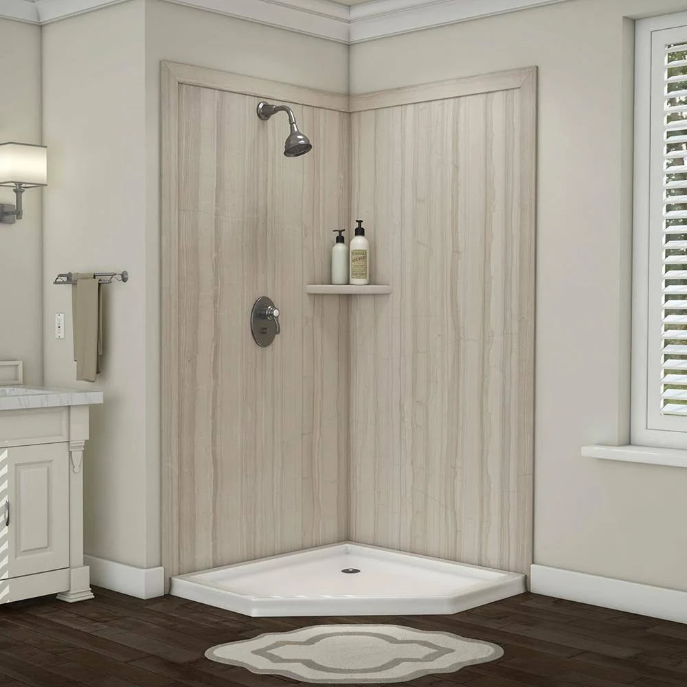 7-Piece Corner Shower Wall Surround C800
