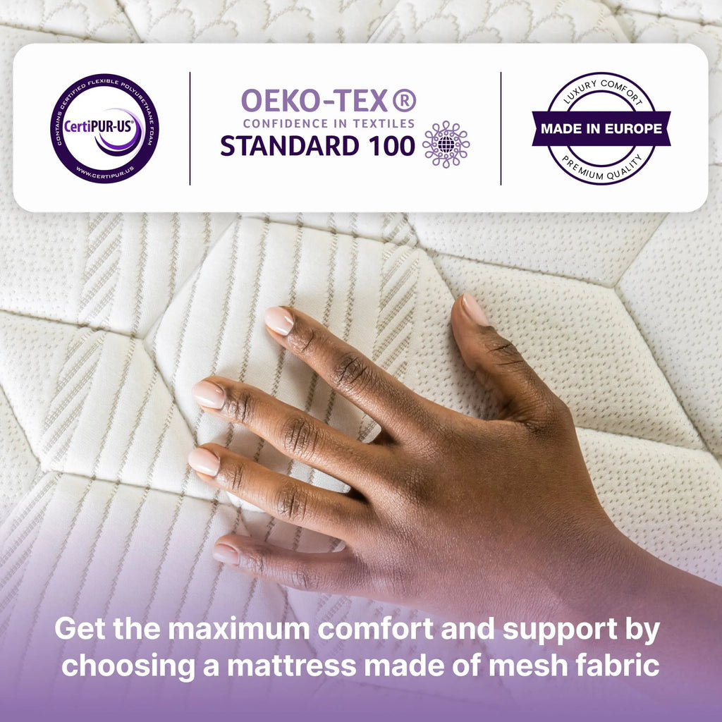 Queen Size Hybrid Memory Foam Pocket Spring Mattress R9088