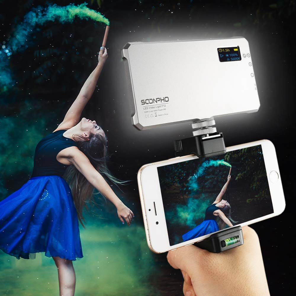 Portable LED Video Light with Rechargeable Battery B5129