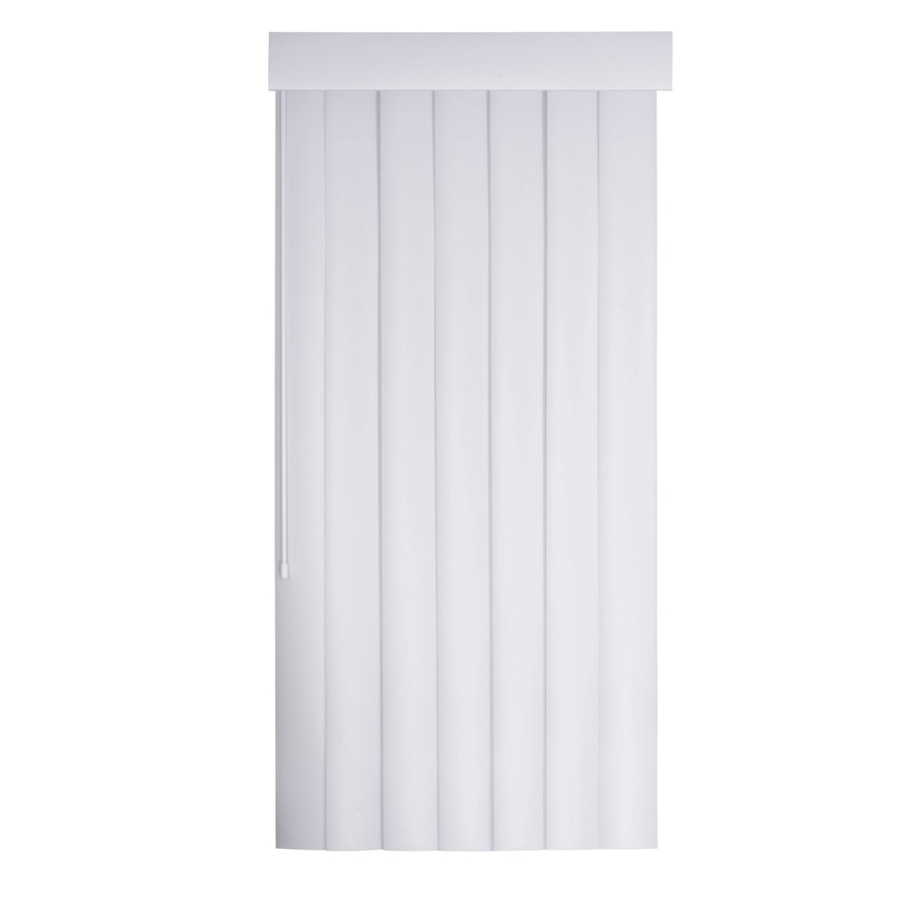 78 x 96 in. White PVC Vertical Blind M925