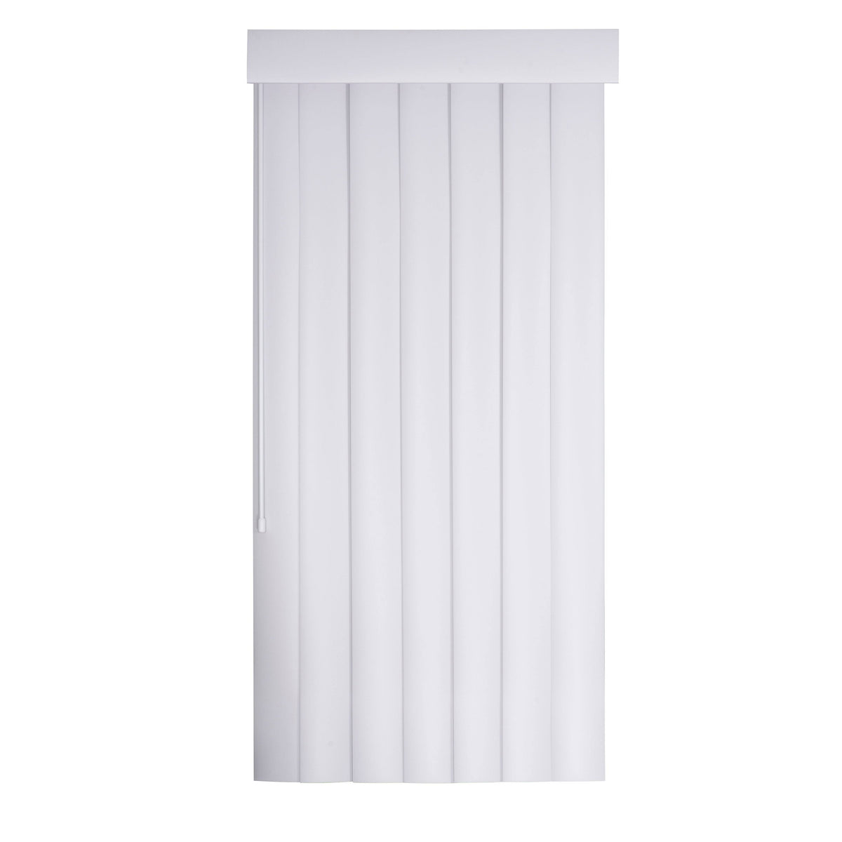 78 x 96 in. White PVC Vertical Blind M925