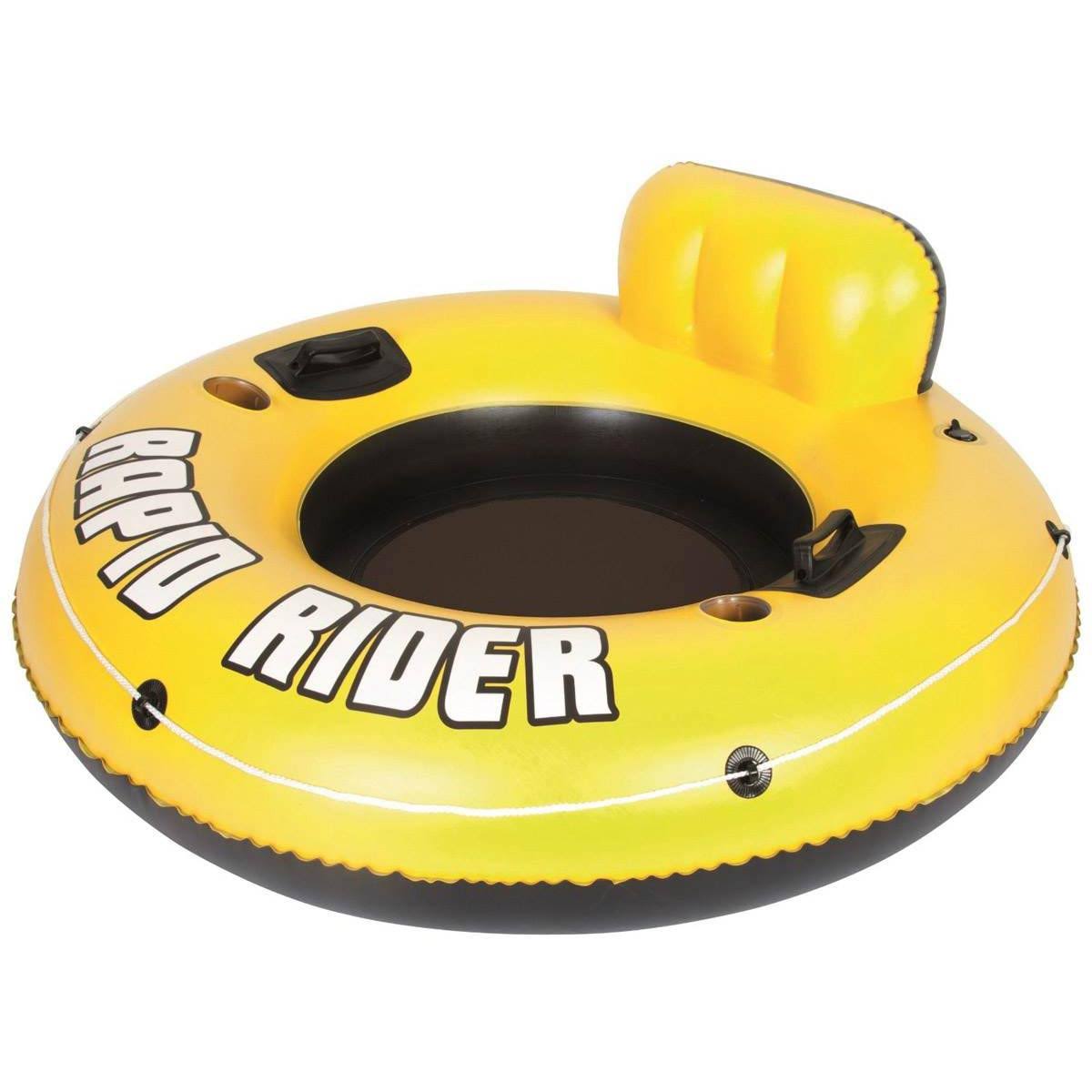 2-Pack 53x22 Raft Tubes with Handles Cup Holders K3142