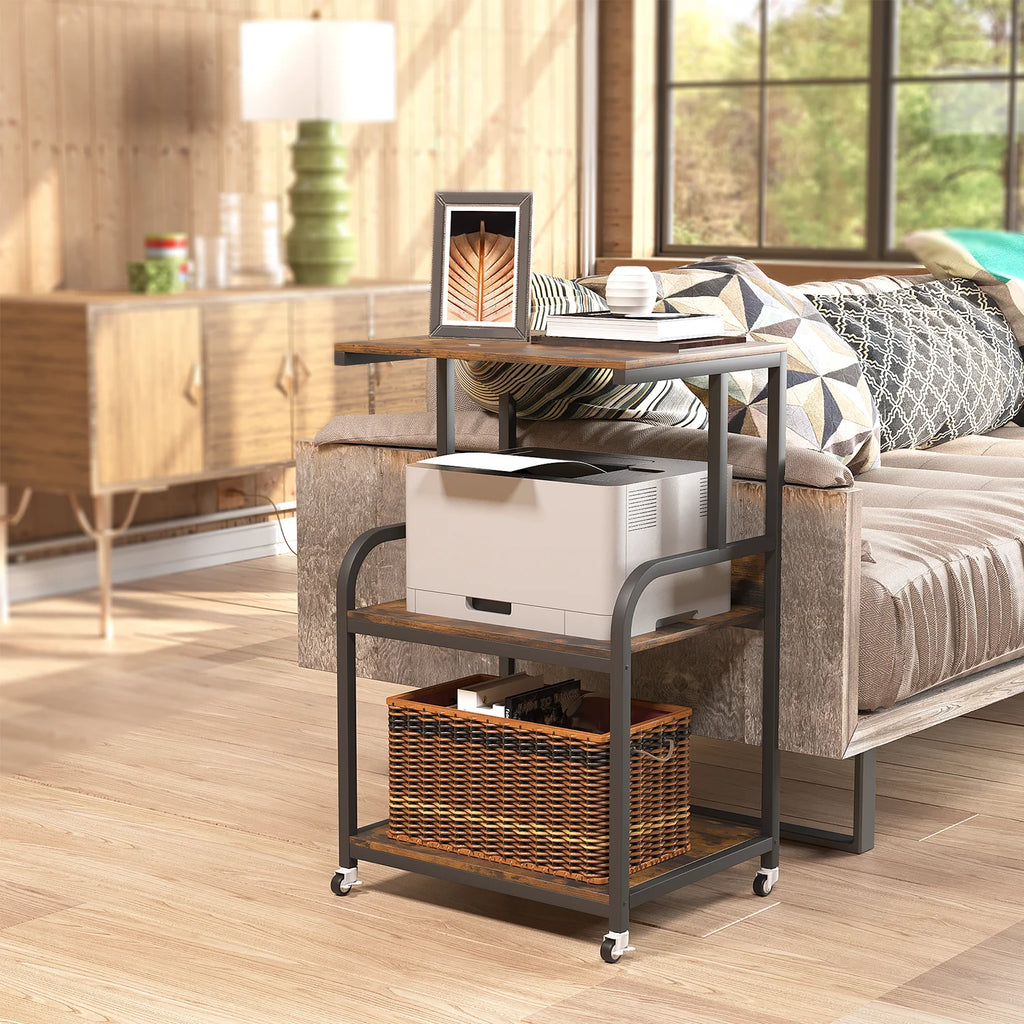 Large 3 Tier Printer Stand with Wheels L6552