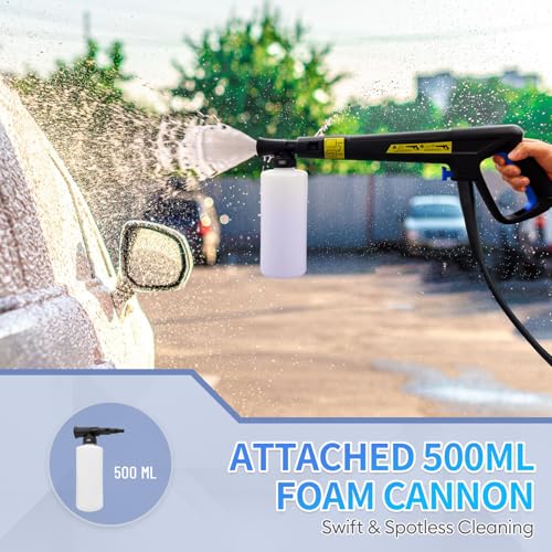 Electric Pressure Washer 4800PSI 3.2GPM with Foam Cannon N20445