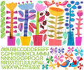 Spring Jazz Peel and Place Wall Decal B431168