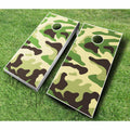Navy Blue Black Cornhole Set H800025