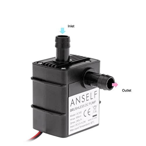 DC 12V 3m 240L/H Submersible Water Pump V411191