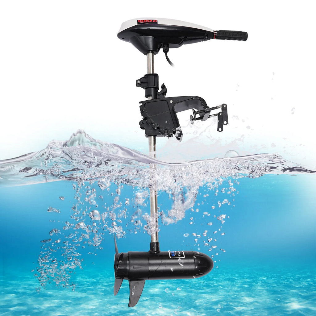Electric Outboard Trolling Motor Boat Motor, 45lbs Thrust K547336