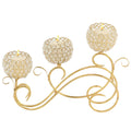 Gold-Tone Candle Holder U543