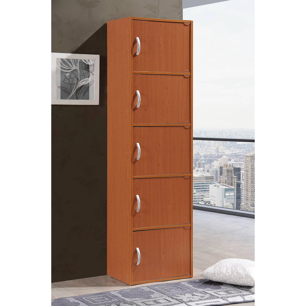 5-Shelf 5-Door Bookcase F53996