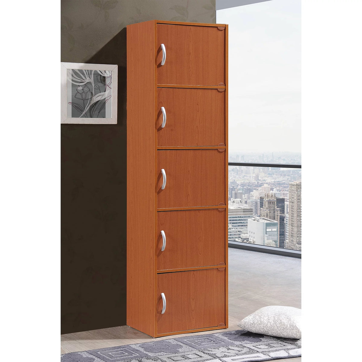 5-Shelf 5-Door Bookcase F53996