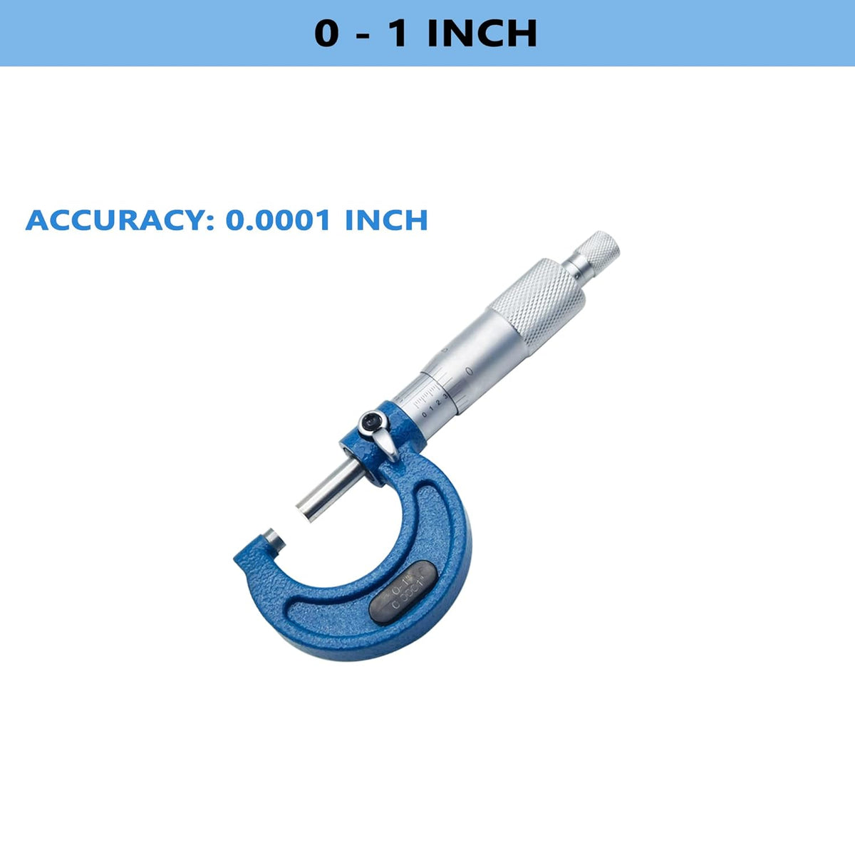 Outside Micrometer Set 0-4 / 0.0001 with Padded Case H959