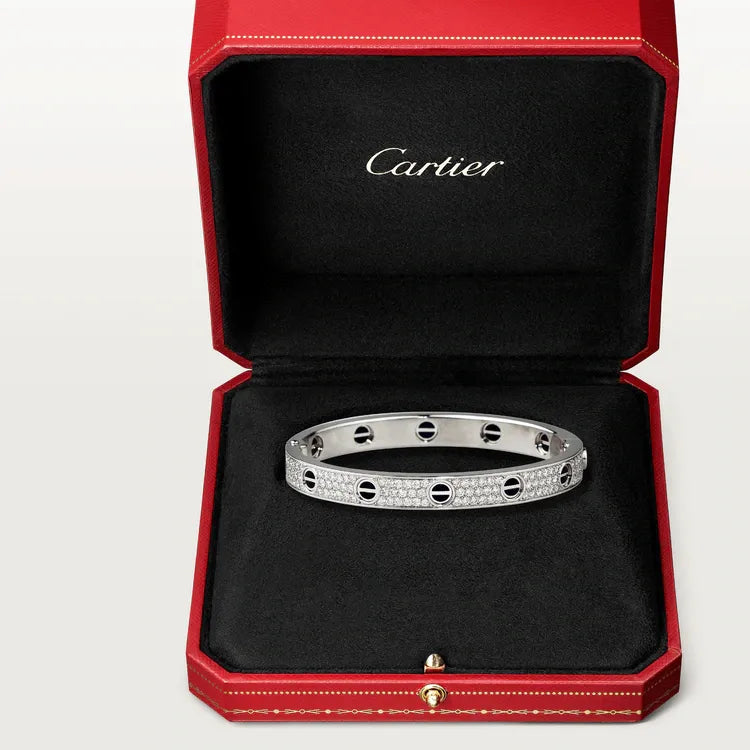 Ceramic Diamond-Paved Bracelet L7131
