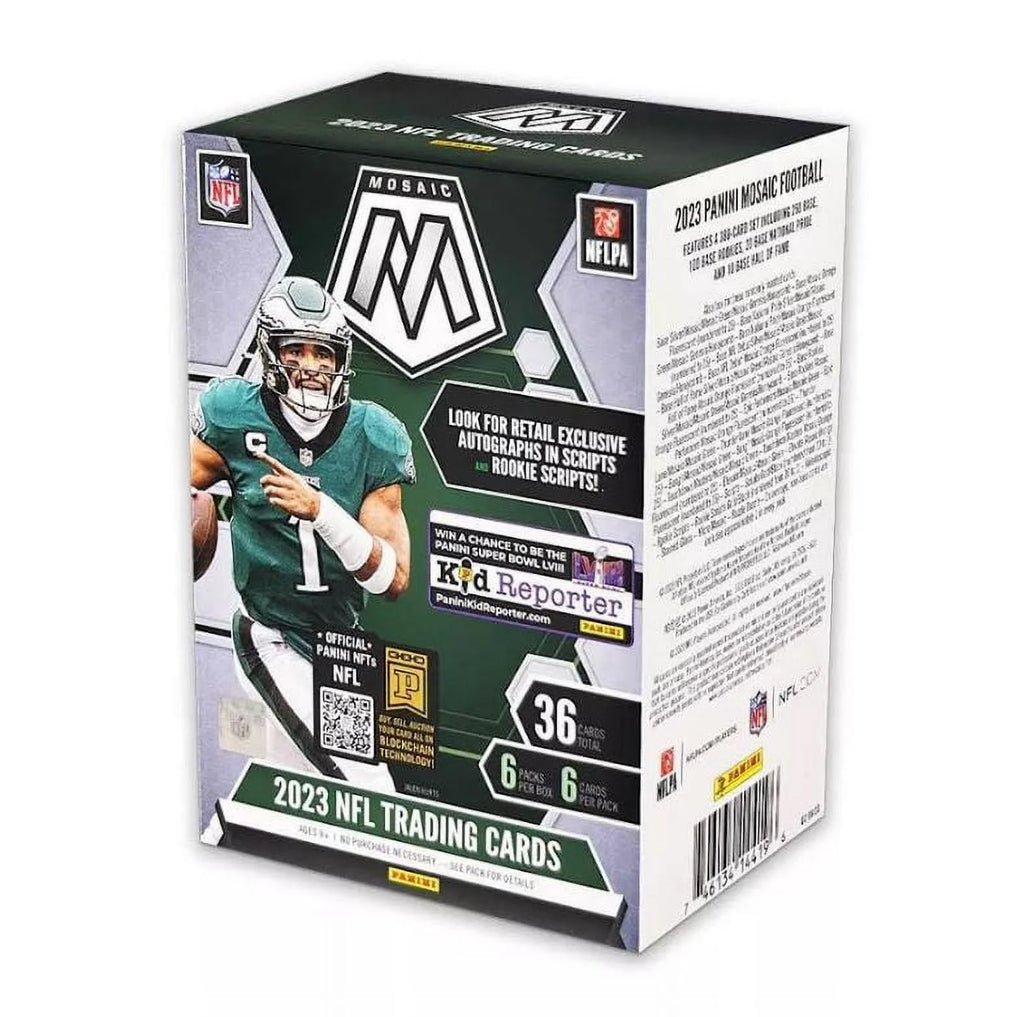 Football Trading Card Blaster Box W329
