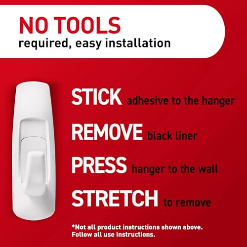 Large Utility Hooks, 7 Hooks, 12 Strips P819