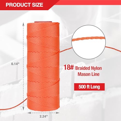 250 Feet #18 Braided Nylon String Line Y976328