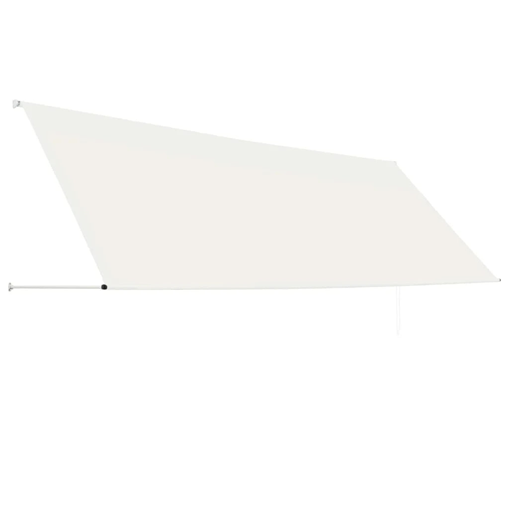 Retractable Awning 157.5"x59.1" Cream S830
