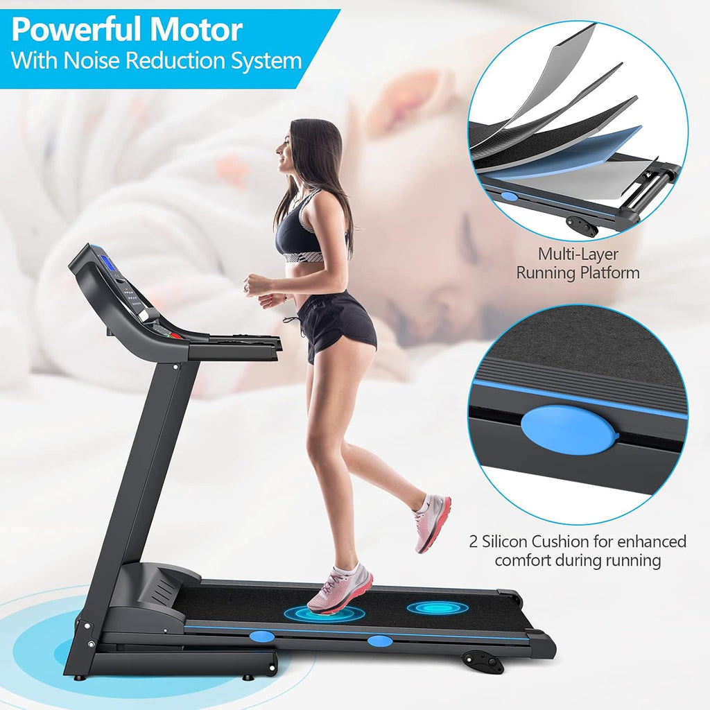 Foldable Treadmill with LCD Display Q581