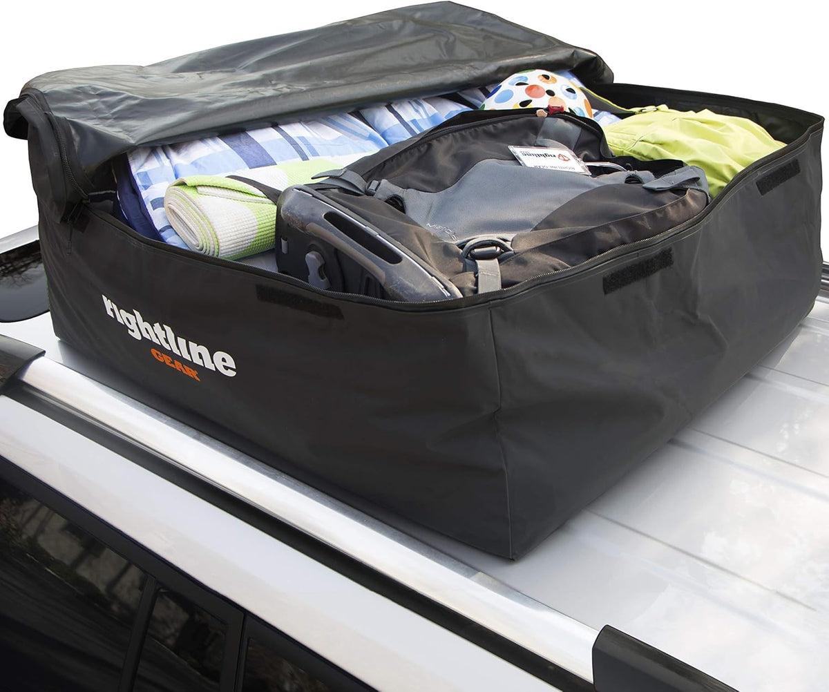 Car Top Carrier, 10 cu ft, Weatherproof A69204
