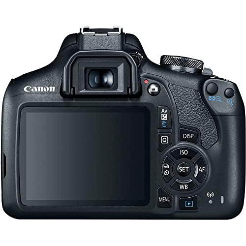 Canon EOS Rebel T7 DSLR Camera Bundle with 18-55mm Lens and 64GB Memory Cards C5465