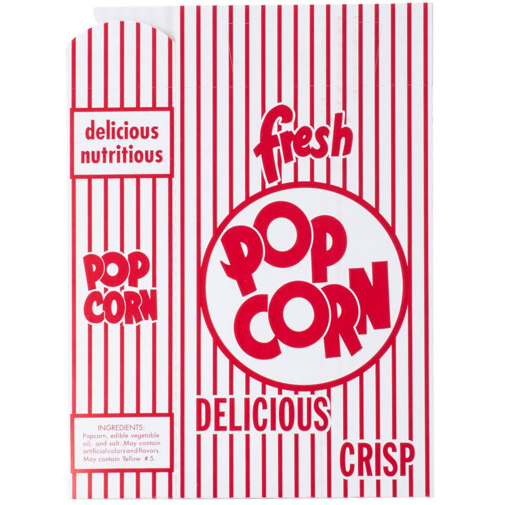 2.3 oz. Popcorn Box G223
