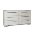 White 6 Drawer Wooden Dresser M832