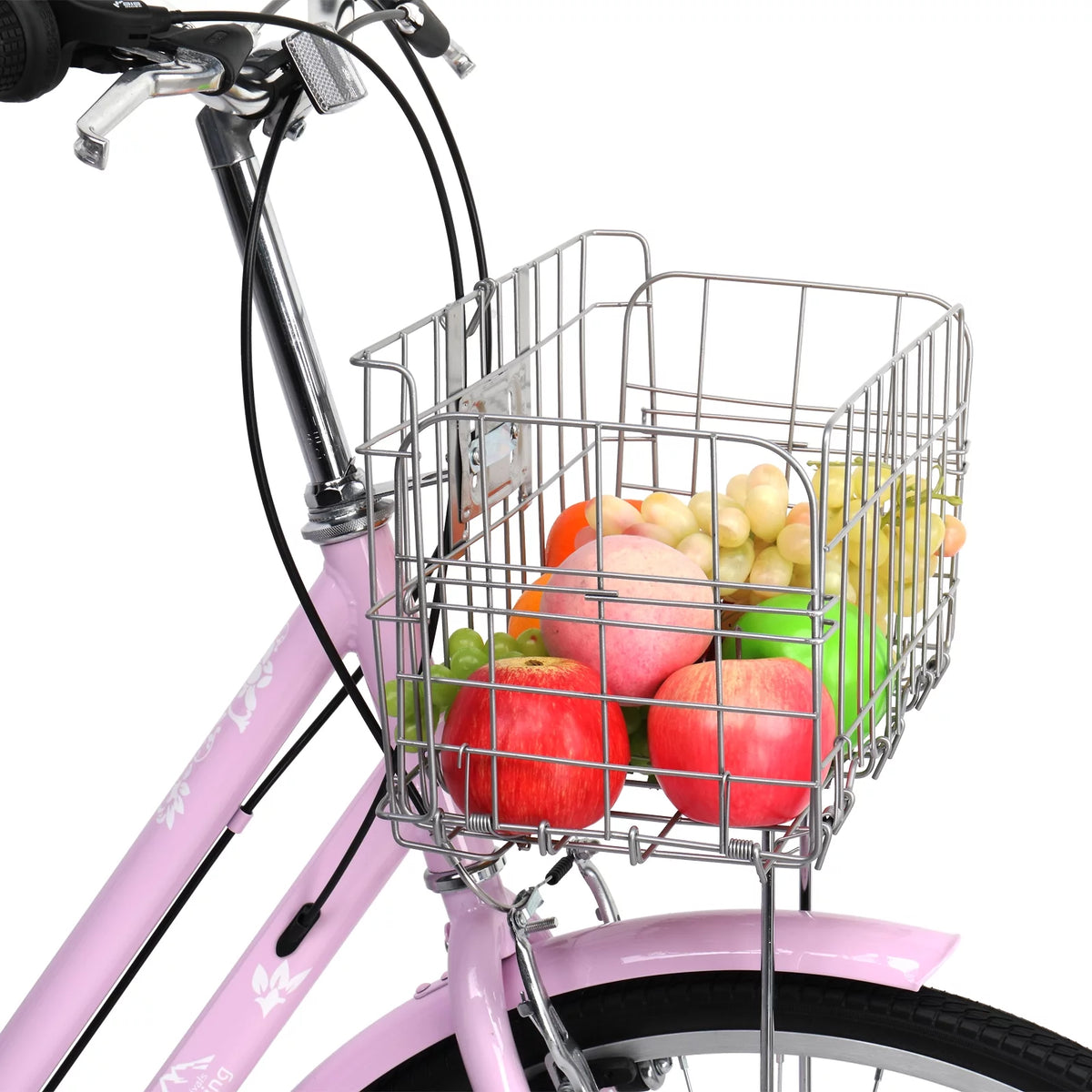 Pink 26in 7 Speed City Bike T900