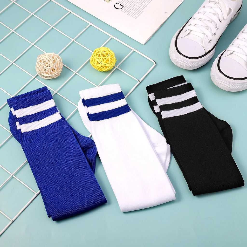 3 Pairs Kids Soccer Socks X409655