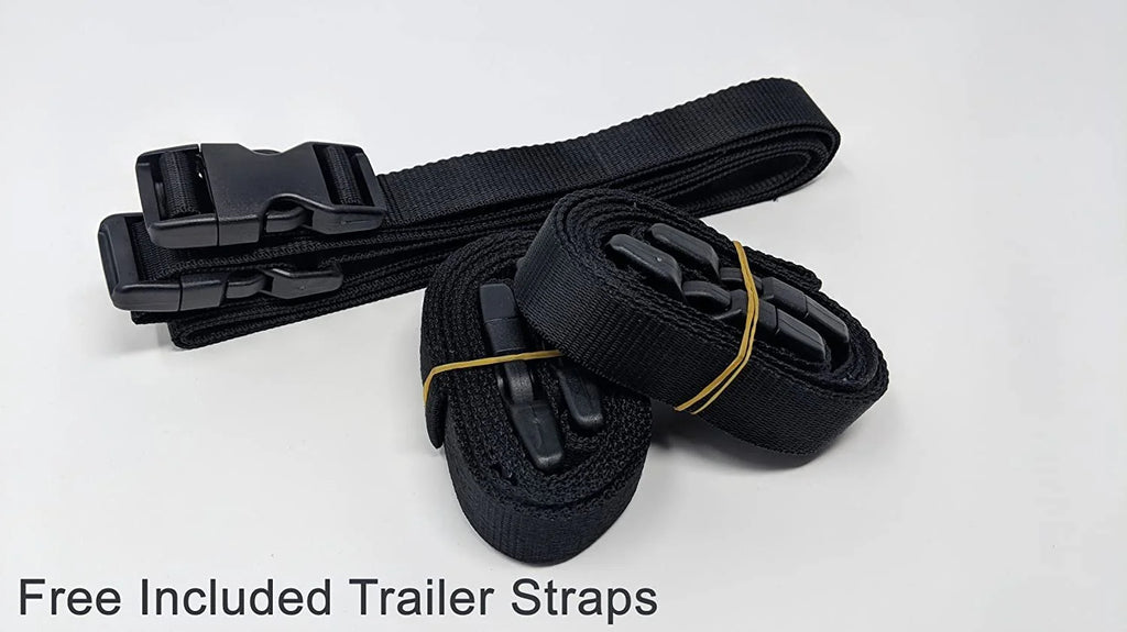 Red Black Trailerable Jet Ski Cover with Trailer Straps and Storage Bag S79083