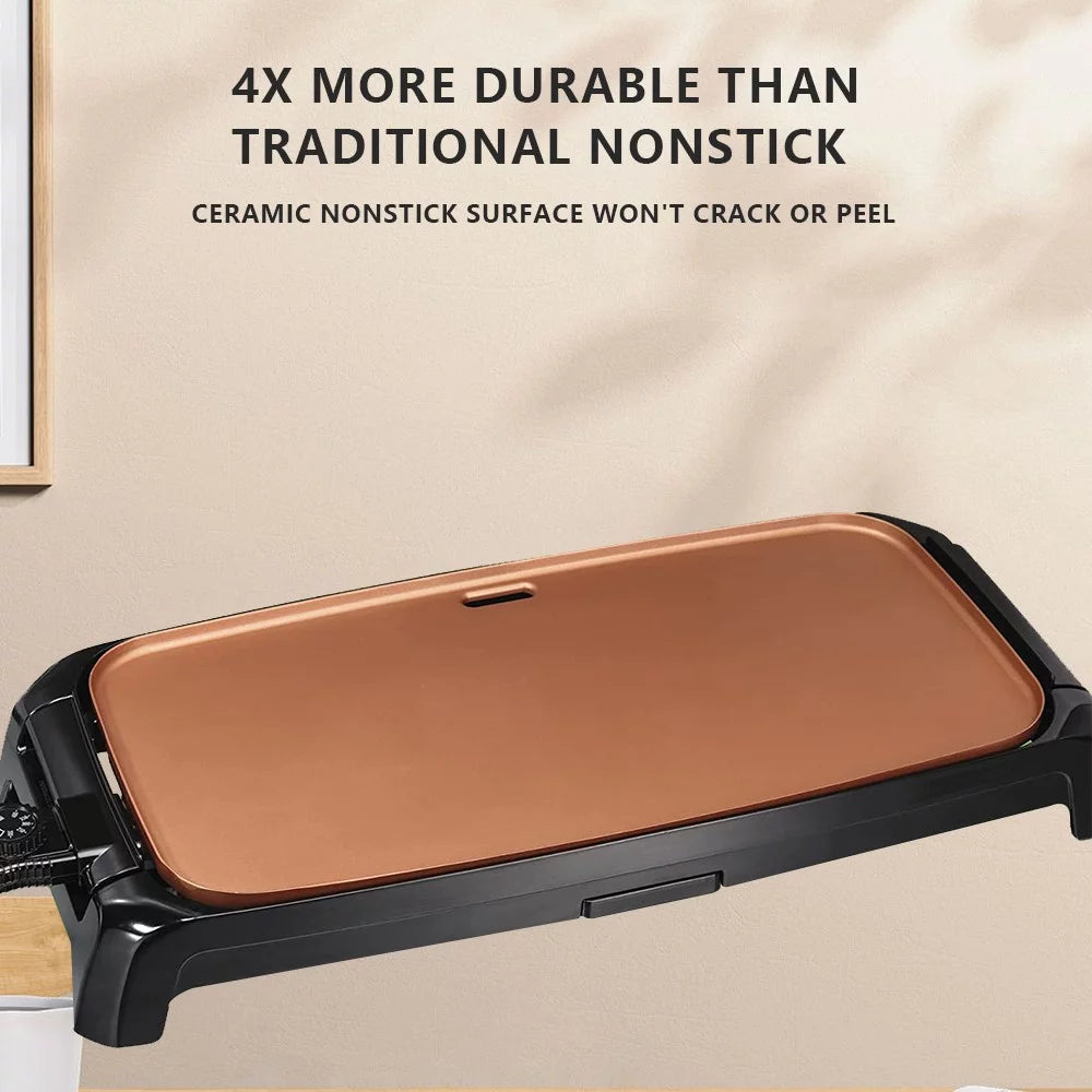 Nonstick Ceramic Electric Griddle M53122