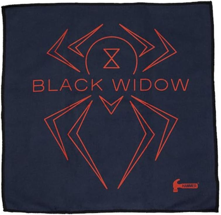 Black Bowling Ball 16lbs & Black Micro Suede Towel J13740