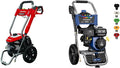 Electric Pressure Washer Bundle with Gas Pressure Washer Z694008
