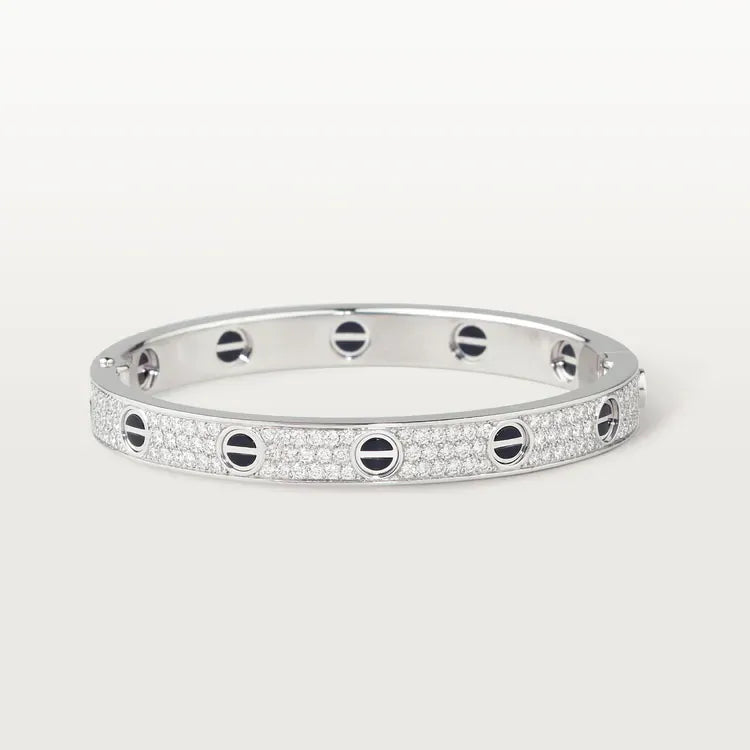 Ceramic Diamond-Paved Bracelet L7131