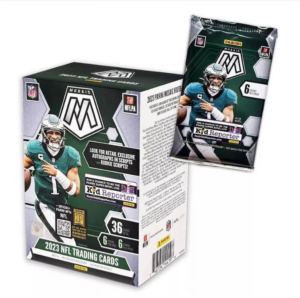 Football Trading Card Blaster Box W329
