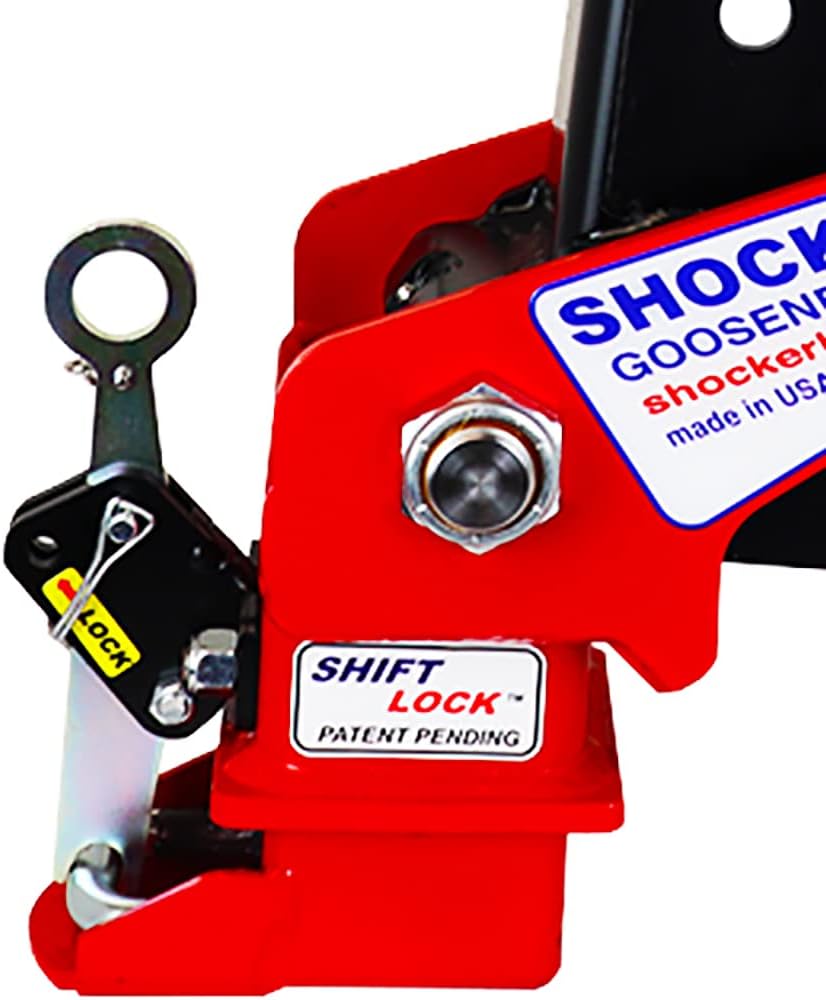 Gooseneck Air Hitch & Coupler, Round 4" Straight Pin 30K SL Coupler M9932