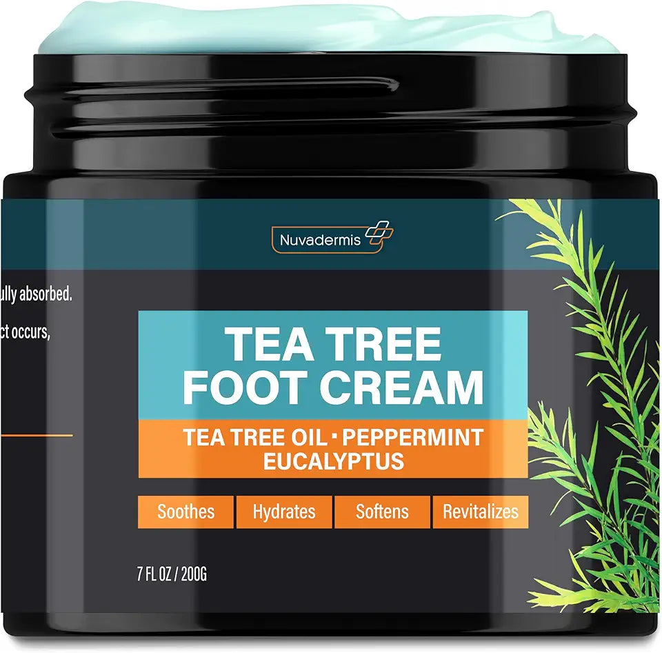 Tea Tree Oil Foot Cream 7 oz C5345
