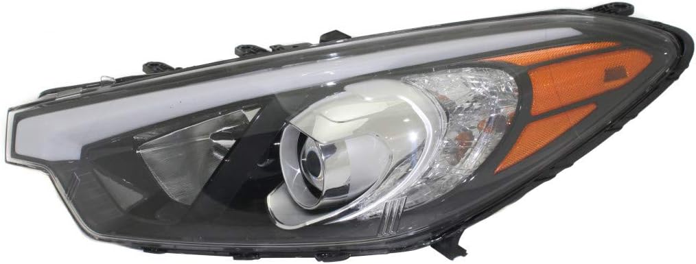 For Kia Forte Headlight 2014 2015 2016 Driver Side Halogen U327017