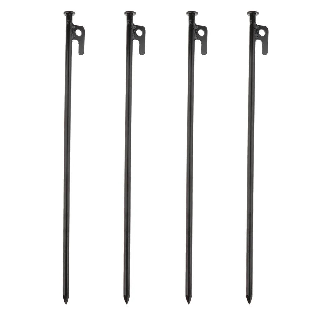 4 Pack Tent Stakes Peg Nails Camping Accessories 40cm D5930