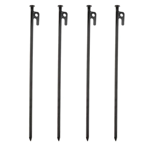 4 Pack Tent Stakes Peg Nails Camping Accessories 40cm D5930