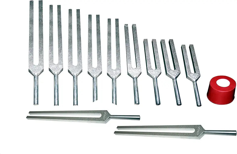 14 Meridian Acupuncture Tuning Forks with Activator and Pouch F161372