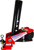 Gooseneck Air Hitch & Coupler, Round 4" Straight Pin 30K SL Coupler M9932