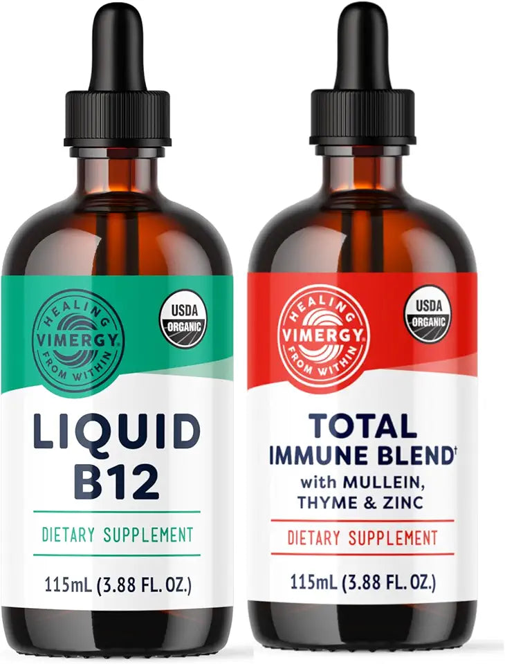 Liquid B12 and Total Immune Blend Bundle R844