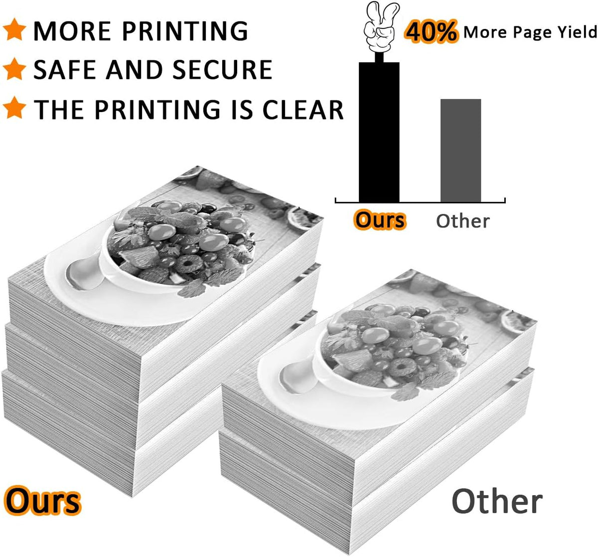 3-Pack Black Compatible Toner Cartridge for HP Printer P5604
