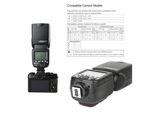 2.4G TTL HSS Camera Flash Speedlight for Fujifilm Z203