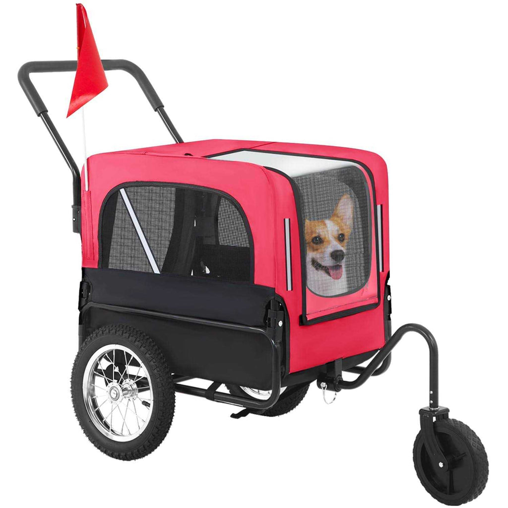 Dog Stroller Pet Carrier Cart C483634